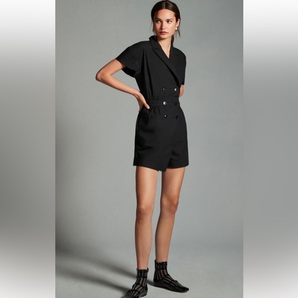 Maeve Black Short Sleeve Dress - Picture 1 of 9